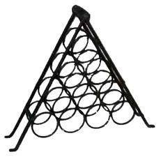 Iron Made Triangular Bottle Rack