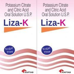 Potassium Citrate And Citric Acid Oral Solution
