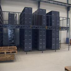 Slotted Angle Two Tier Racking System