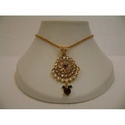 Kundan Pendant Set - Superior Quality Kundan, Elegant Design , High Durability