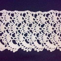 Nylon embroidery lace (white) in Surat at best price by Bangla Lace -  Justdial