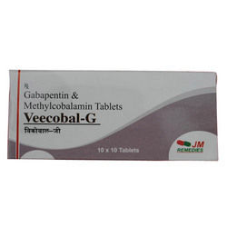 Methylcobalamin 500mg And Gabapentin 300 Mg/veecobal - G Tablet