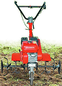 Rotary Tiller - GX160 Engine, 4 HP, Tilling Width 24"/36", Depth 3"/5" | Low Vibration 11.2m/s², Transistor Magneto Ignition