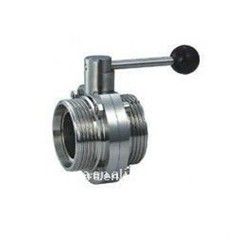 Sanitary Stainless Steel Thread/butterfly Valve