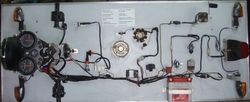 Mock Layout Of A Two Wheeler Wiring Working Model