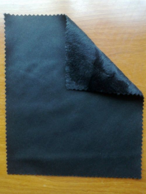 Single Jersey Bonded To Short-Pile Velvet With Permeance-Film