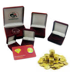 Coin & Medal Card and Box Packaging
