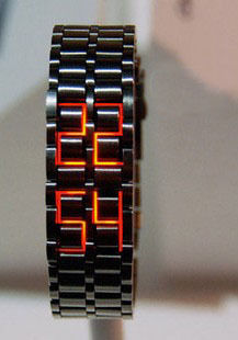 Multi Color Metal Material Led Watch