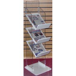 Acrylic Newspaper Floor Display