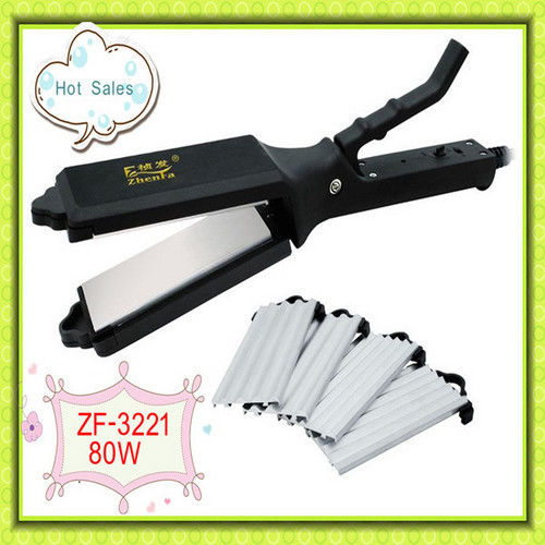 Black Professional Hair Straightener ZF-3221