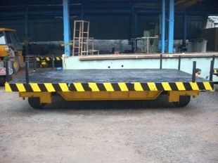 Rigid Motorised Material Transfer Wagon/ Trolley