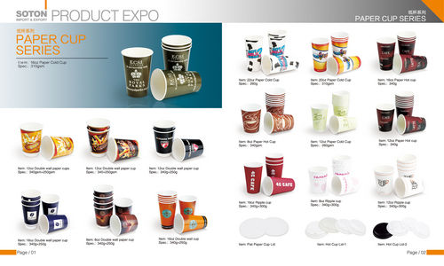 Paper Cups - Made from Qualitative Raw Materials, Variety of Designs, Sizes and Colors