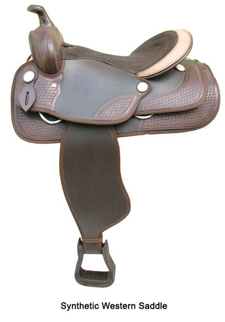 Synthetic Western Saddle