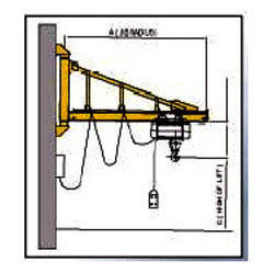 Wall Mounted Heavy Duty Jib Cranes