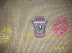 rubber badges