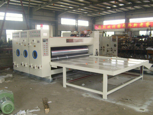 Semi-Auto Four Colored Printing Slotting Machine