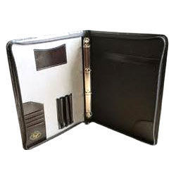 Leather Conference Folder - Premium Quality Leather, Standard Ring Binding, Customizable Designs and Colors