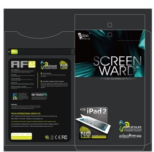 Anti-Fingerprint Screen Protector for iPad/Laptop