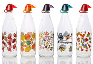 Decorated Water Bottles