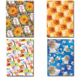 Gift Wrapping Papers - Assorted Patterns and Colors, Perfect for Any Occasion and Size