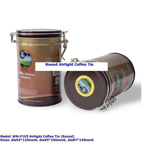 Airtight Coffee Tin
