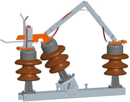 11 Kv, 400 Amp. Tilting Type Goab Switch