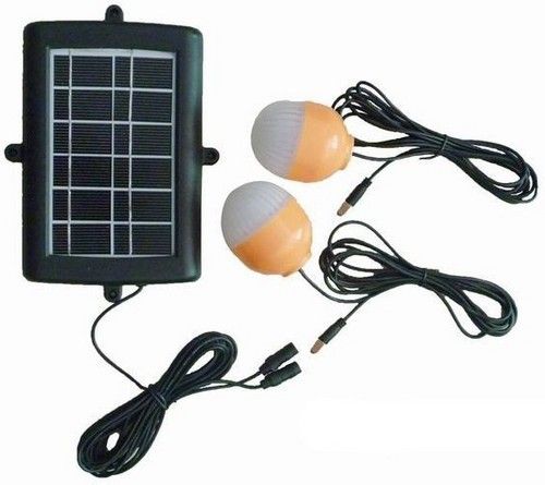 2W LED Solar Lighting System for Home