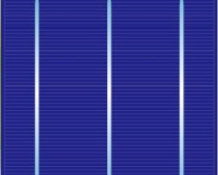 3 Bus-Bar 156 Multi-Crystalline Solar Cell