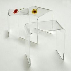 Acrylic Furniture - Clear Acrylic, Exquisite Designs , Sturdy And Elegant Construction For Enhanced Room Aesthetics