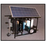 Hybrid Solar And 12 Volt Powered Water Treatment System