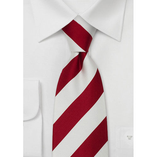 Custom Striped Woven Silk Ties