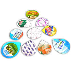 Aluminum Foil Lids - Die Cut & Embossed, Plain & Printed for Dairy and Pharma Packaging