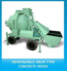 Reversiable Drum Type Concrete Mixer