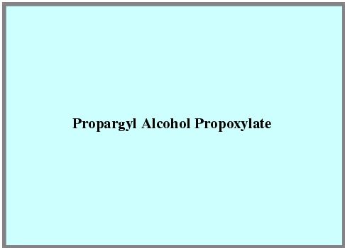 Propargyl Alcohol Propoxylate