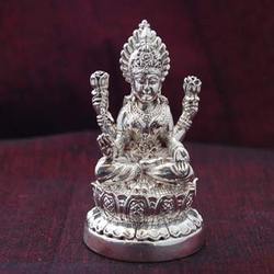 Silver Laxmi Idol