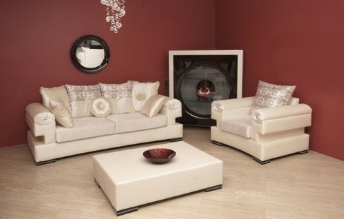 Begonya White Sofa Sets