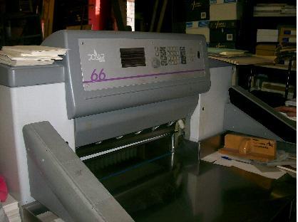 Plar 66 Paper Cutting Machine