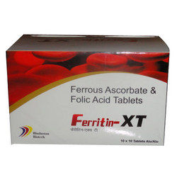 Ferrous Ascorbate And Folic Acid Tablets