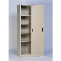 Steel Cupboard And Shelves