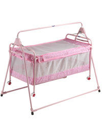 Pink Sleepwell Baby Cradle