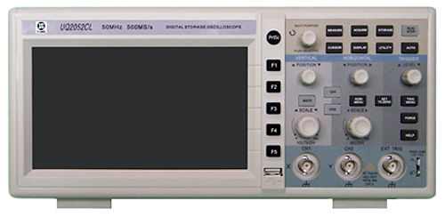 UQ2000L Series 7 inch LCD Color Display Oscilloscope