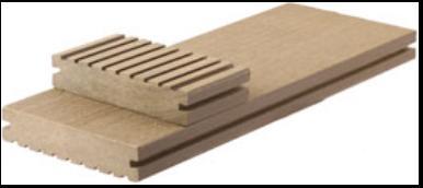 WPC Outdoor Decking - Moisture Resistant, UV Stable , Natural Wood Aesthetic, Low Maintenance Solution