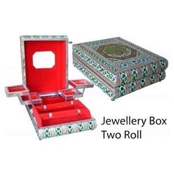 Decorative Jewellery Box - Premium Quality Materials, Elegant Design | High Durability, Corrosion Resistant, Customizable Sections