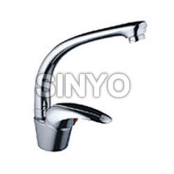 Exquisite Single Zinc Handle Sink Faucet