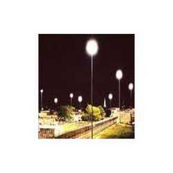 High Mast Lighting Systems - Hi-Tensile G.I. with Heights of 8 to 45 Meters | Uniform Illumination Across 100-200 Square Meters, Ideal for Various Applications