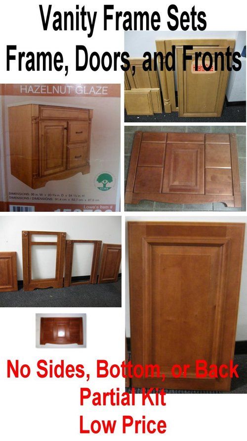 Vanity Frame Fronts And Doors