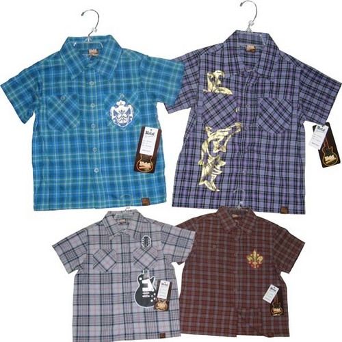 Boy's Short Sleeve Shirts