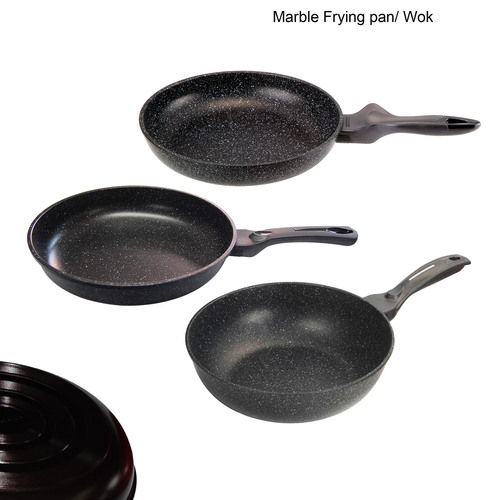 Marble Coating Fry Pan And Wok