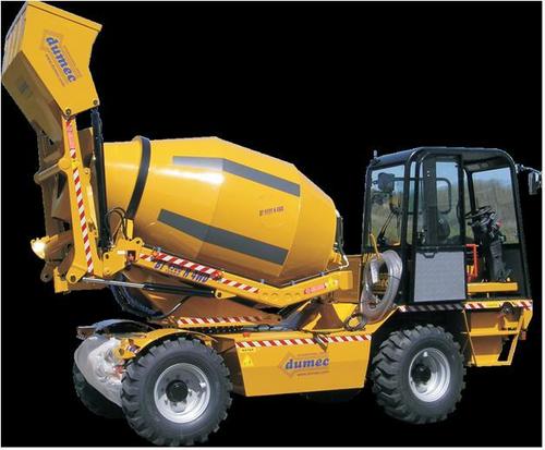 Self Loading Concrete Mixer - 600 Liters Water Capacity, Weight Sensors & 180 Degree Revolving Operator Post | Self-Loading Bucket, Electronic Weigh Batching, 60 HP Turbocharged Engine