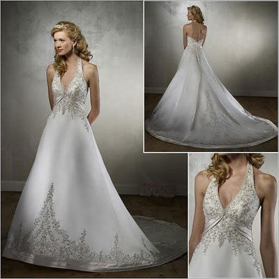 Embroidered Wedding Dresses